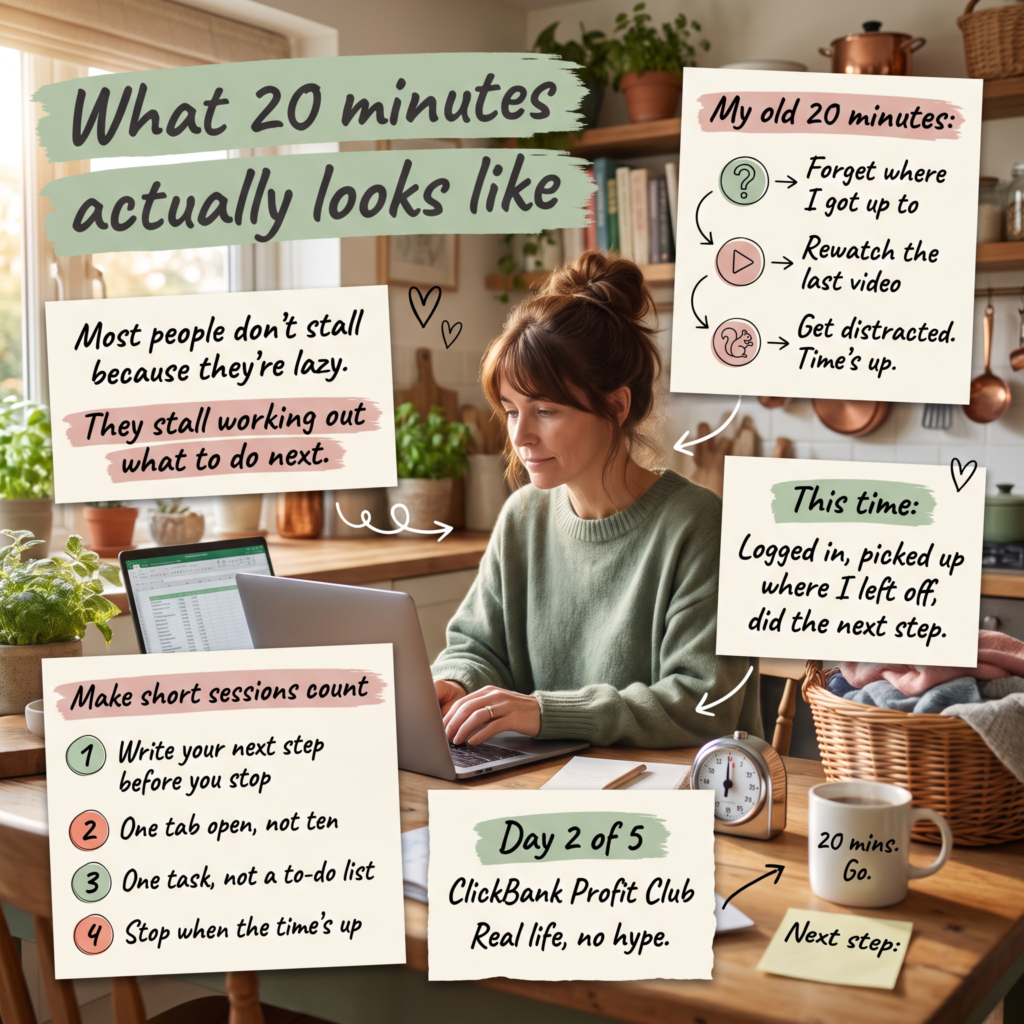 What 20 minutes actually looks like
